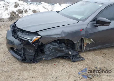 2021 Acura Tlx A-Spec Package из США, поврежденный, VIN 19UUB6F52MA007972